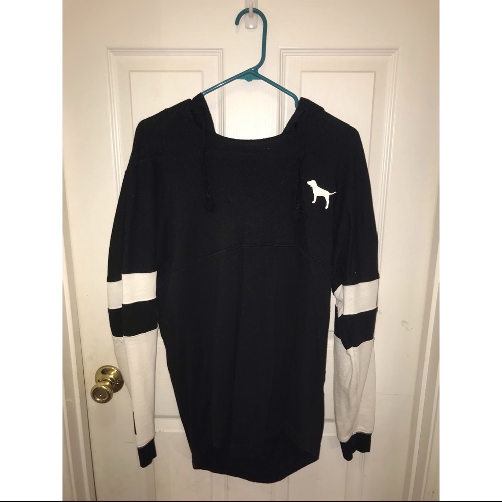 PINK V-neck Sweatshirt